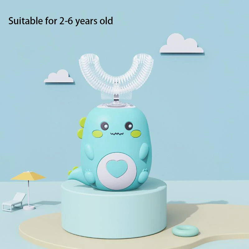 Kids U-Shaped Electric Toothbrush 360° Sonic Cleaner