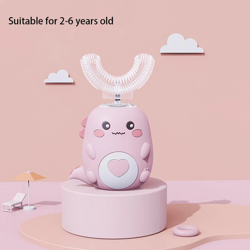 Kids U-Shaped Electric Toothbrush 360° Sonic Cleaner
