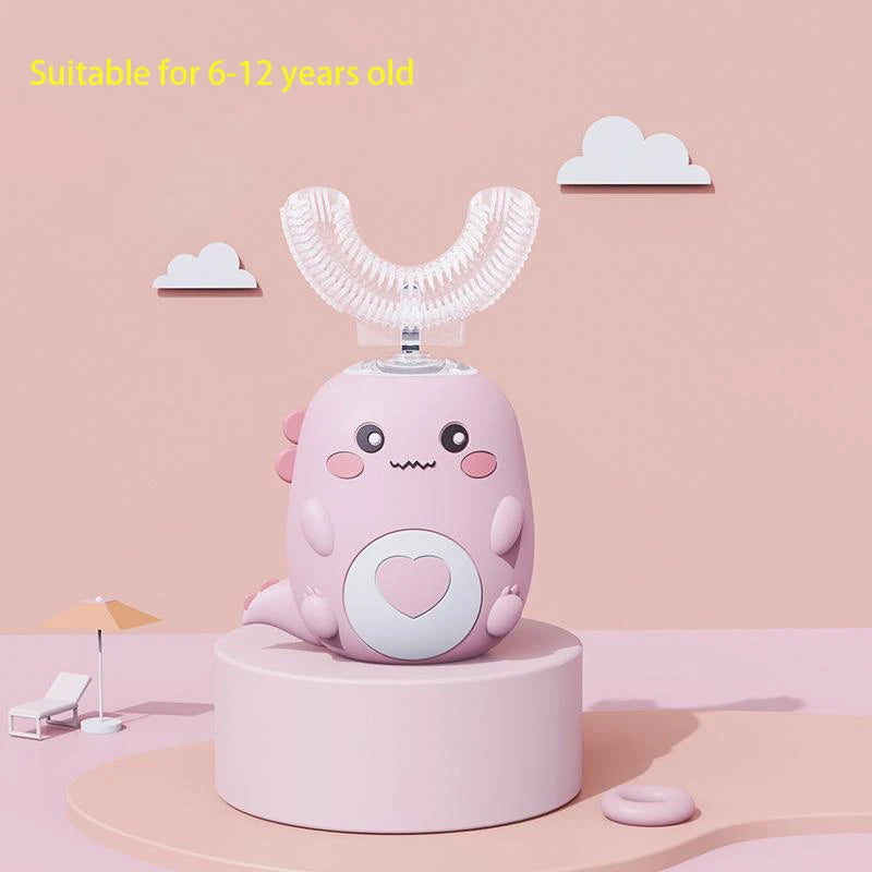 Kids U-Shaped Electric Toothbrush 360° Sonic Cleaner