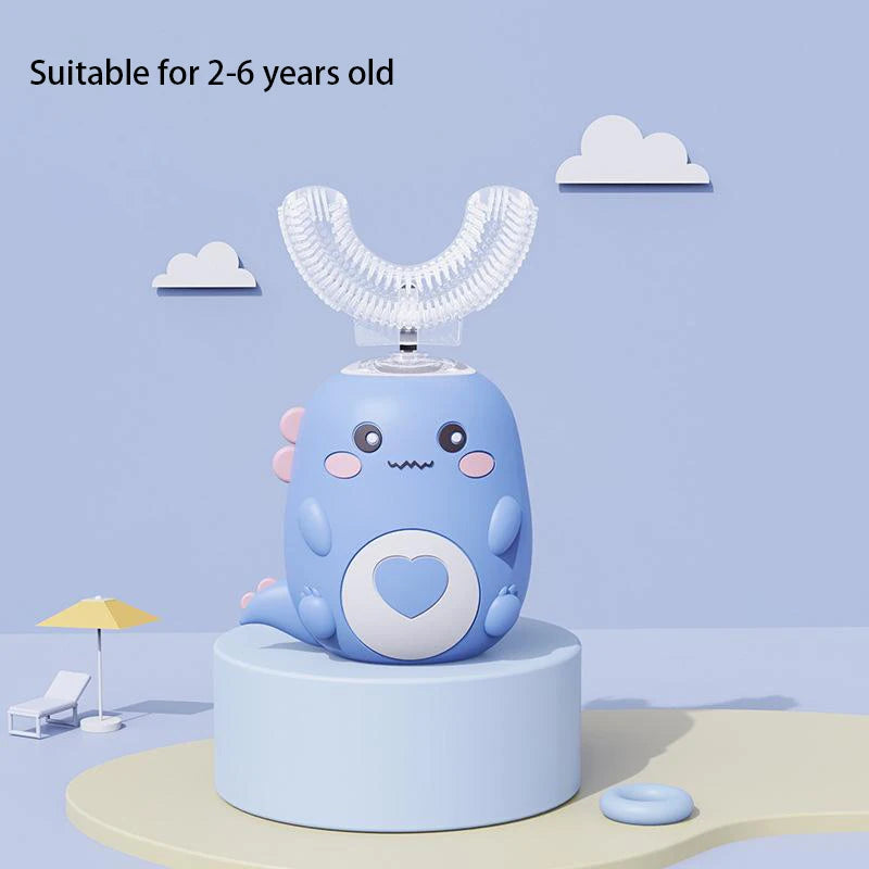 Kids U-Shaped Electric Toothbrush 360° Sonic Cleaner