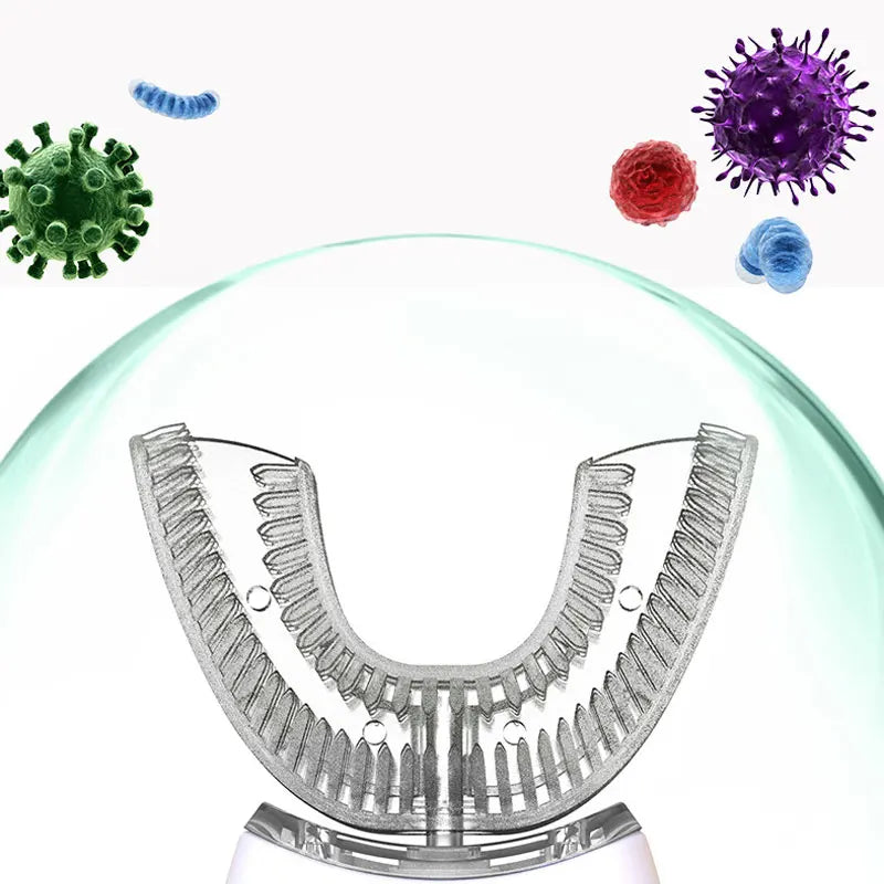 U-Shaped Electric Toothbrush 360° Automatic Sonic Cleaner