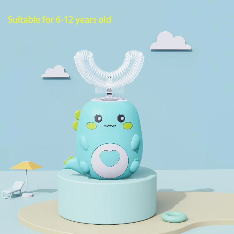 Kids U-Shaped Electric Toothbrush 360° Sonic Cleaner
